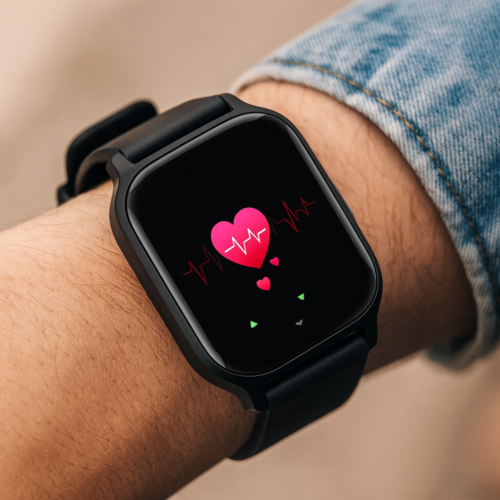 Moderní fitness tracker s Bluetooth 5.2 a velkým 1,85palcovým displejem 0