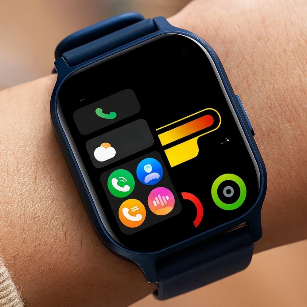 Moderní fitness tracker s Bluetooth 5.2 a velkým 1,85palcovým displejem 3
