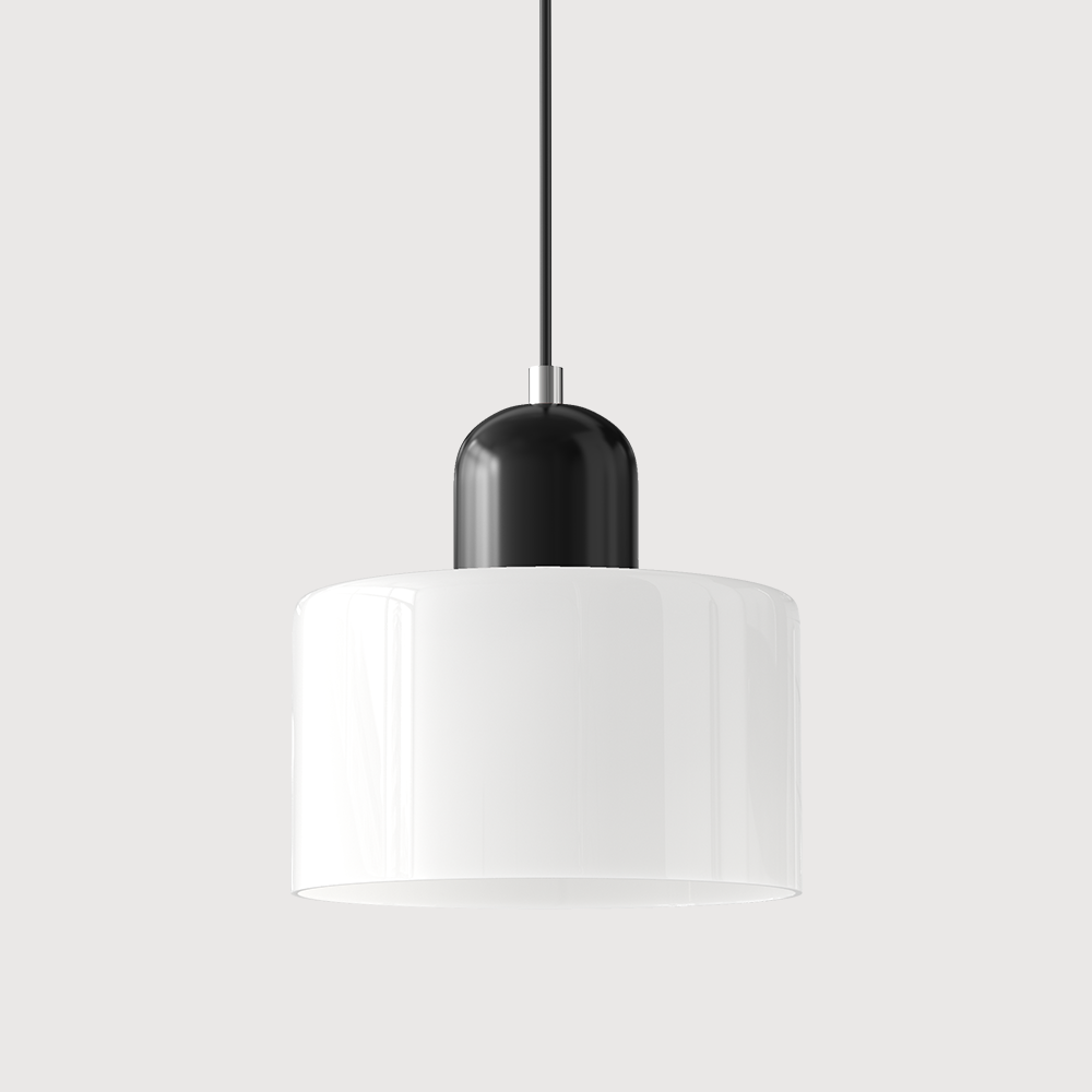 Moderní lampa s barevným sklem a geometrickým tvarem 28