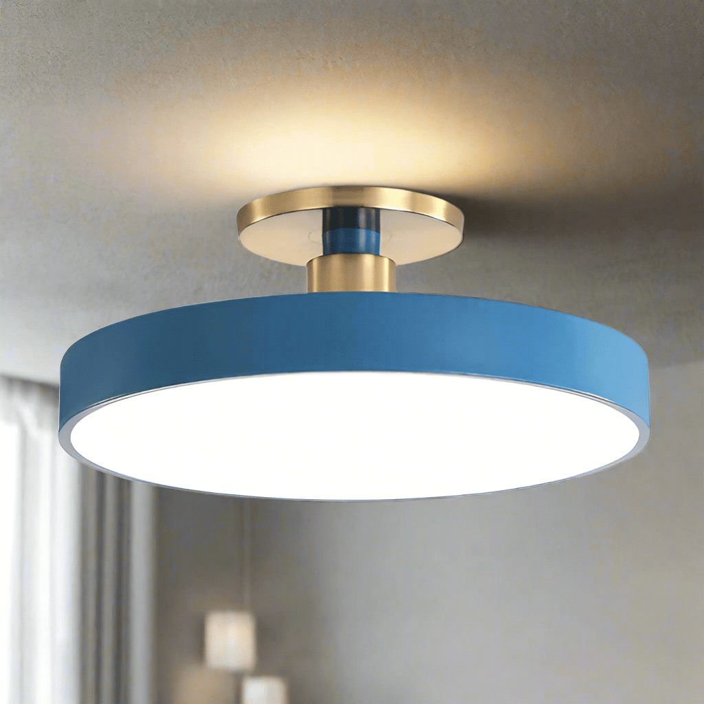 Moderní minimalistické LED stropní svítidlo – polospirálový akrylový design pro útulné interiéry 1
