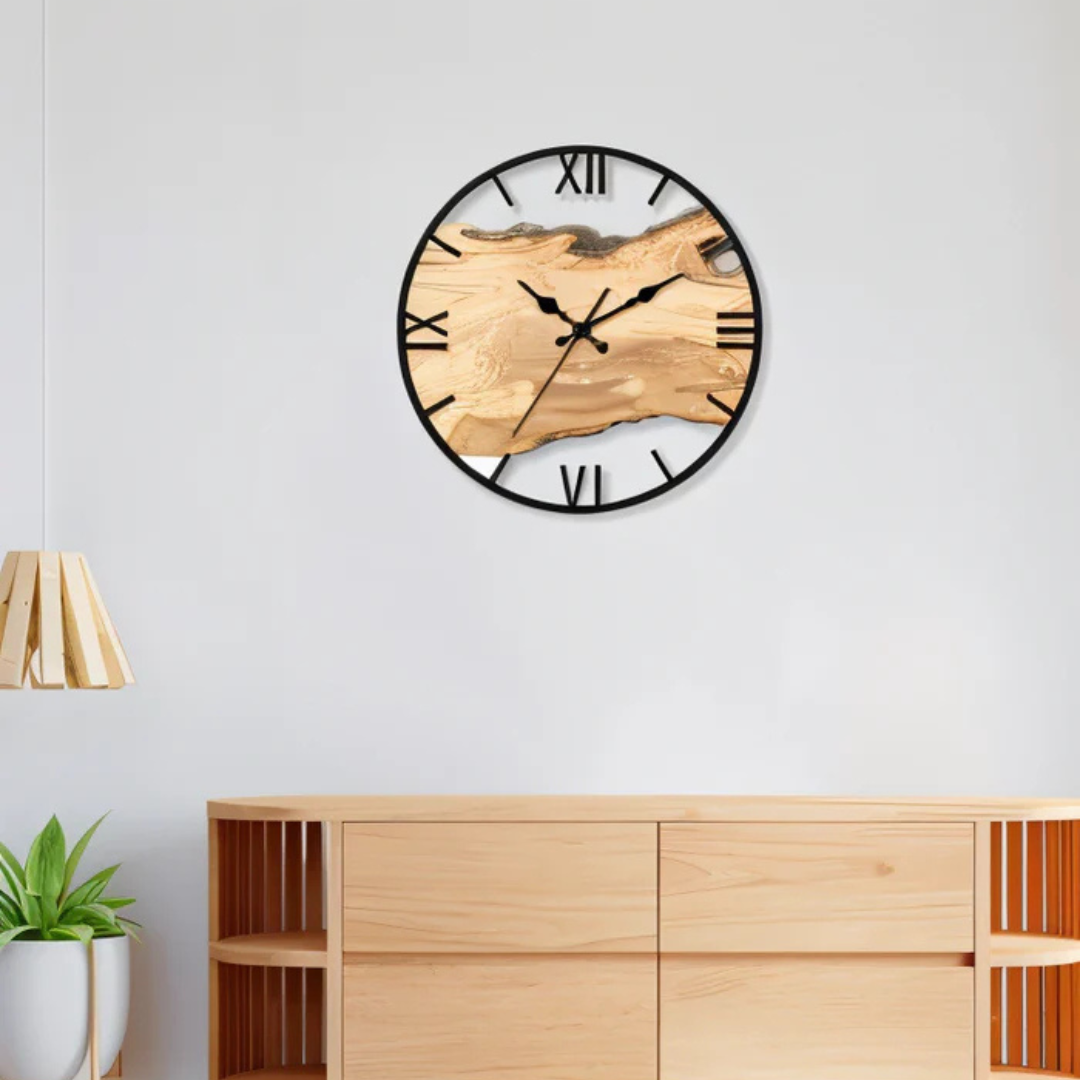 Moderní minimalistické nástěnné hodiny Hoopie 2