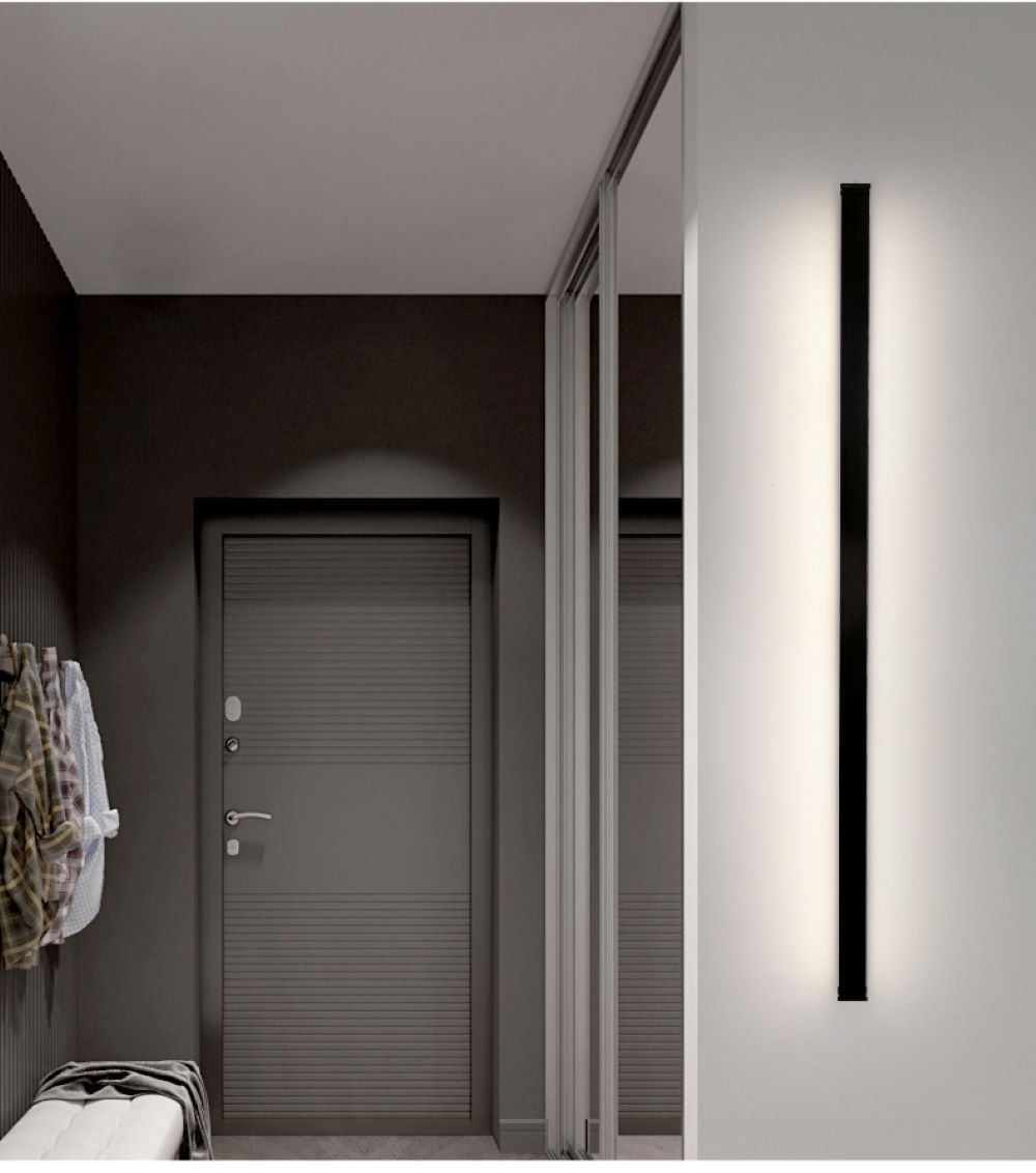Moderní nástěnná lampa s nastavitelným LED osvětlením a možností stmívání – elegantní nástěnná lampa pro vnitřní použití 3