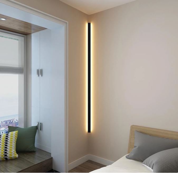 Moderní nástěnná lampa s nastavitelným LED osvětlením a možností stmívání – elegantní nástěnná lampa pro vnitřní použití 5