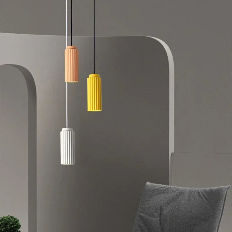 Moderní skandinávský LED stropní lampa 2