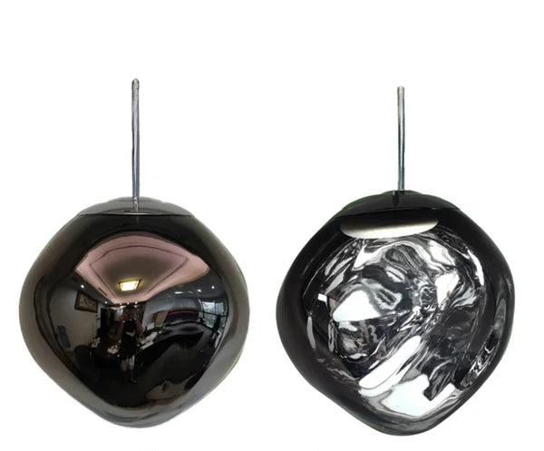 Moderní skleněná závěsná lampa pro stylové interiéry 4