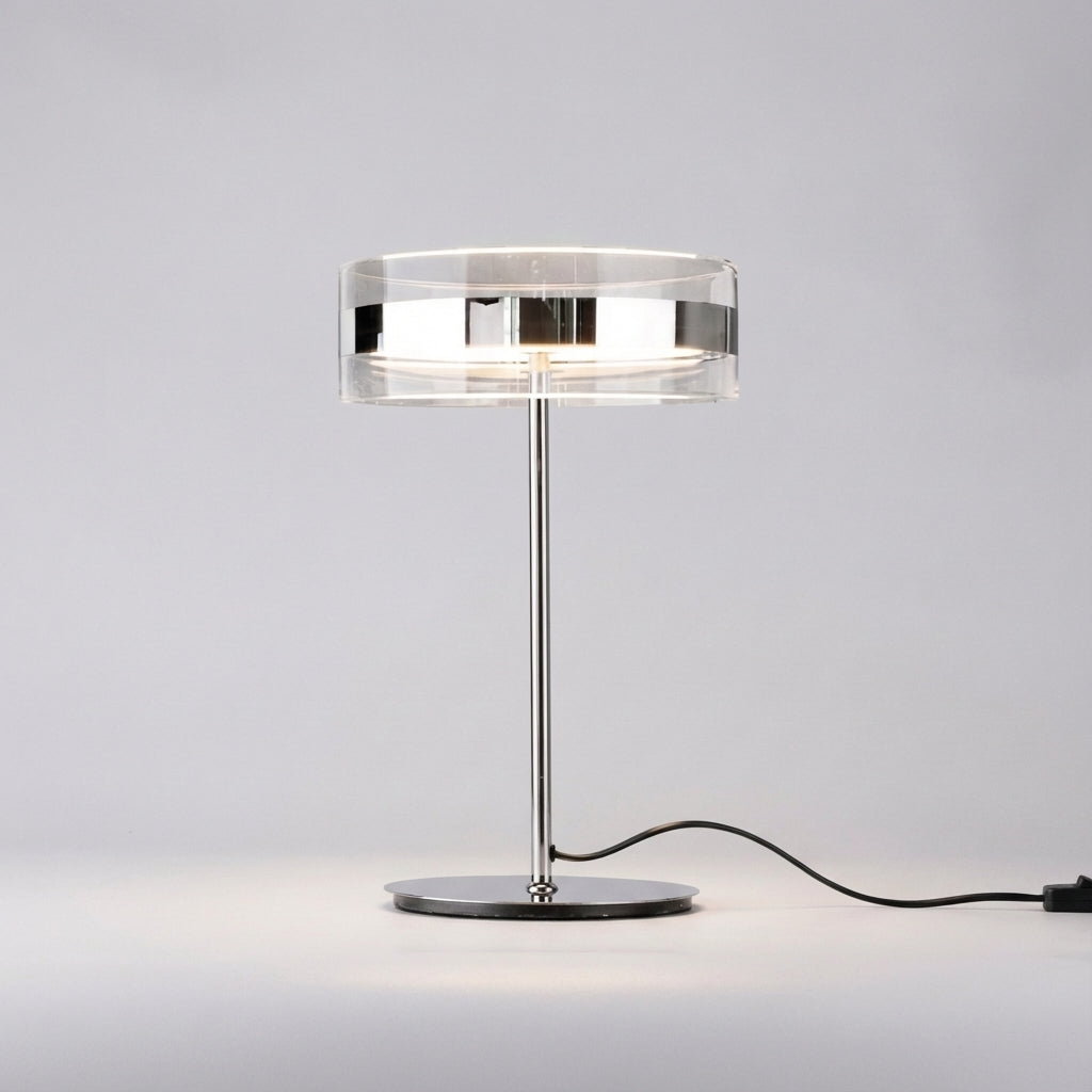 Moderní válcová stolní lampa s vyřezávaným stínidlem – elegantní stolní lampy do obývacího pokoje, měkké světlo, minimalistický design 2