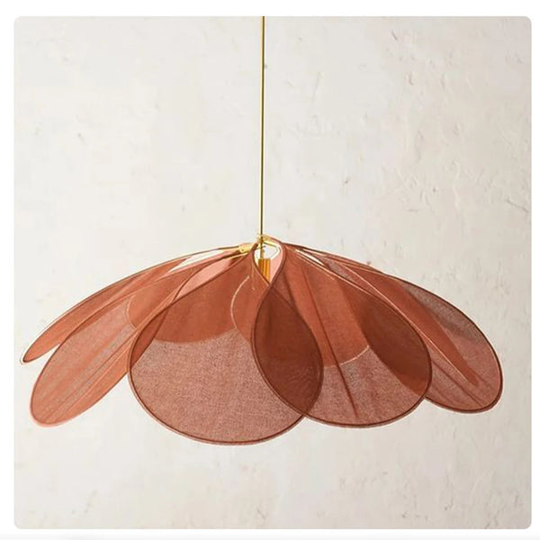 Moderní závěsná lampa ve tvaru květiny 3