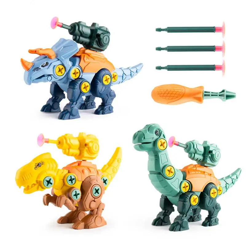 Montessori STEM stavebnice s dinosaury pro děti 7-12 let s mikrobloky a stavebními kostkami 1