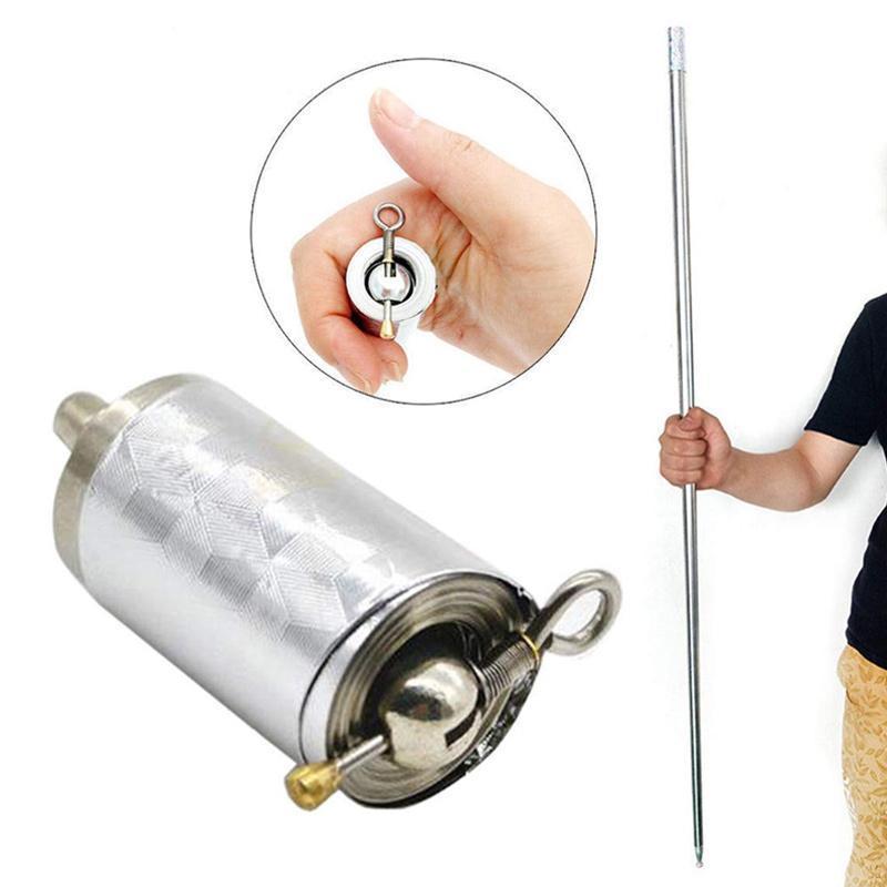 Multifunkční nerezová obranná tyč – lehká a kompaktní, roztažitelná od 5 cm do 110 cm 0