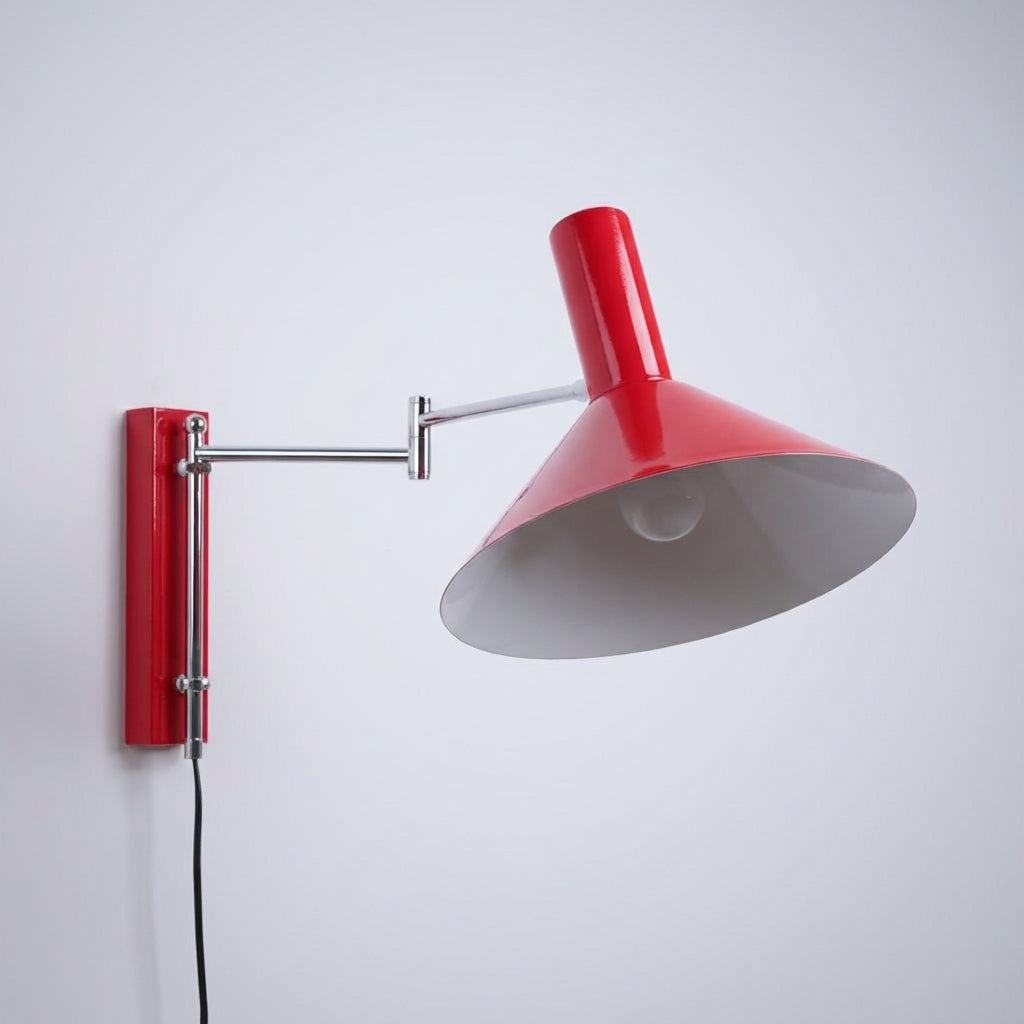Nastavitelná nástěnná lampa se zásuvným designem – moderní kovové nástěnné osvětlení pro současné prostory 0