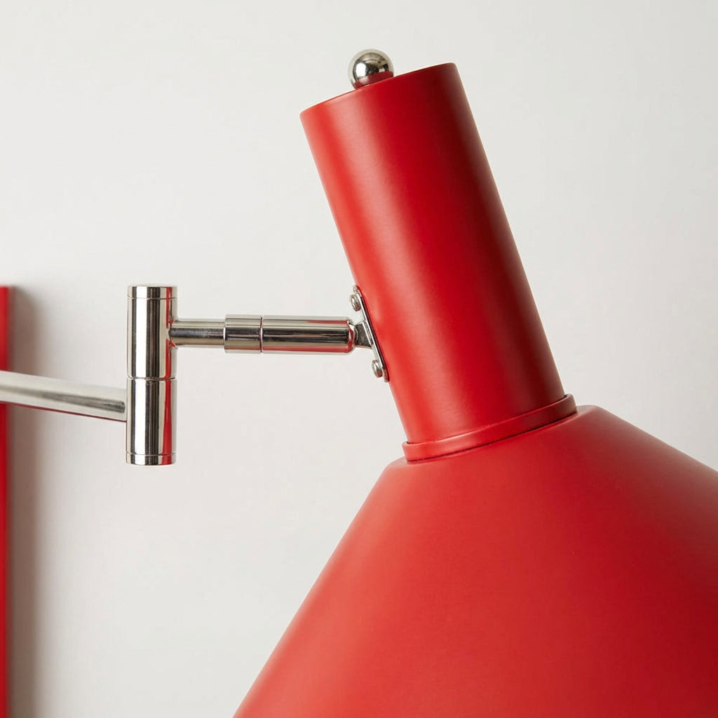 Nastavitelná nástěnná lampa se zásuvným designem – moderní kovové nástěnné osvětlení pro současné prostory 3