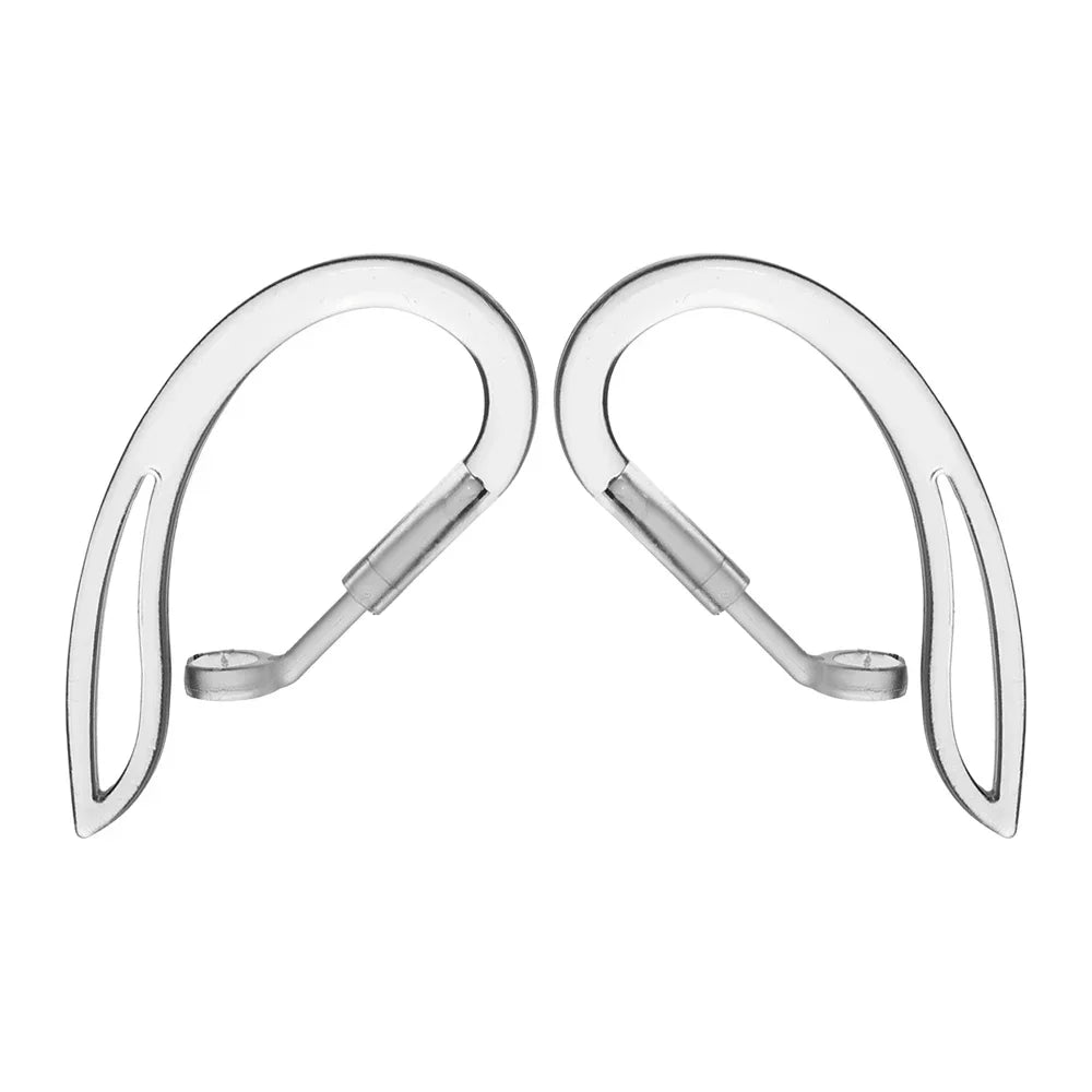 Nastavitelné silikonové ušní háčky pro AirPods 1/2, protiskluzové sportovní příslušenství 5