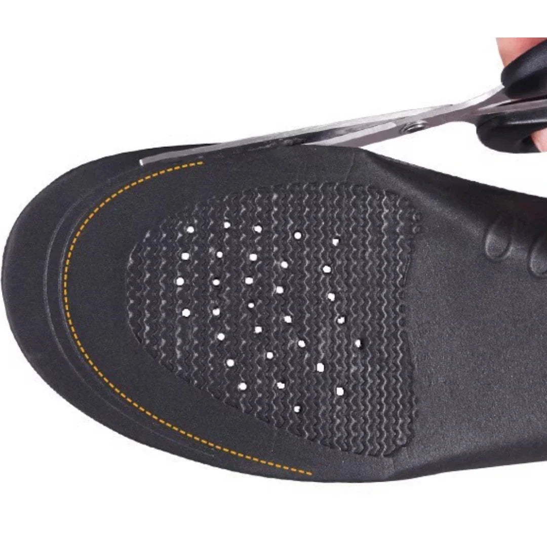 Ortopedické gelové vložky 3 cm s podporou klenby a prodyšností, ideální pro ploché 3