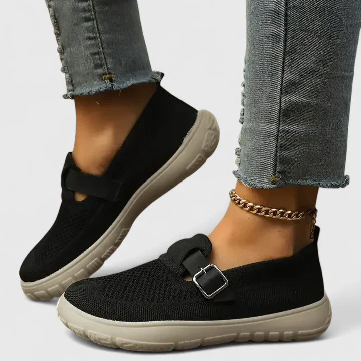 Ortopedické mokasíny pro ženy s ergonomickou oporou klenby a polstrovanou podrážkou – moderní minimalistický design 1