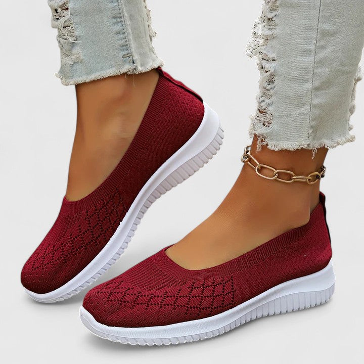 Ortopedické nazouvací dámské boty s tlumícím designem – pohodlný minimalistický styl 3