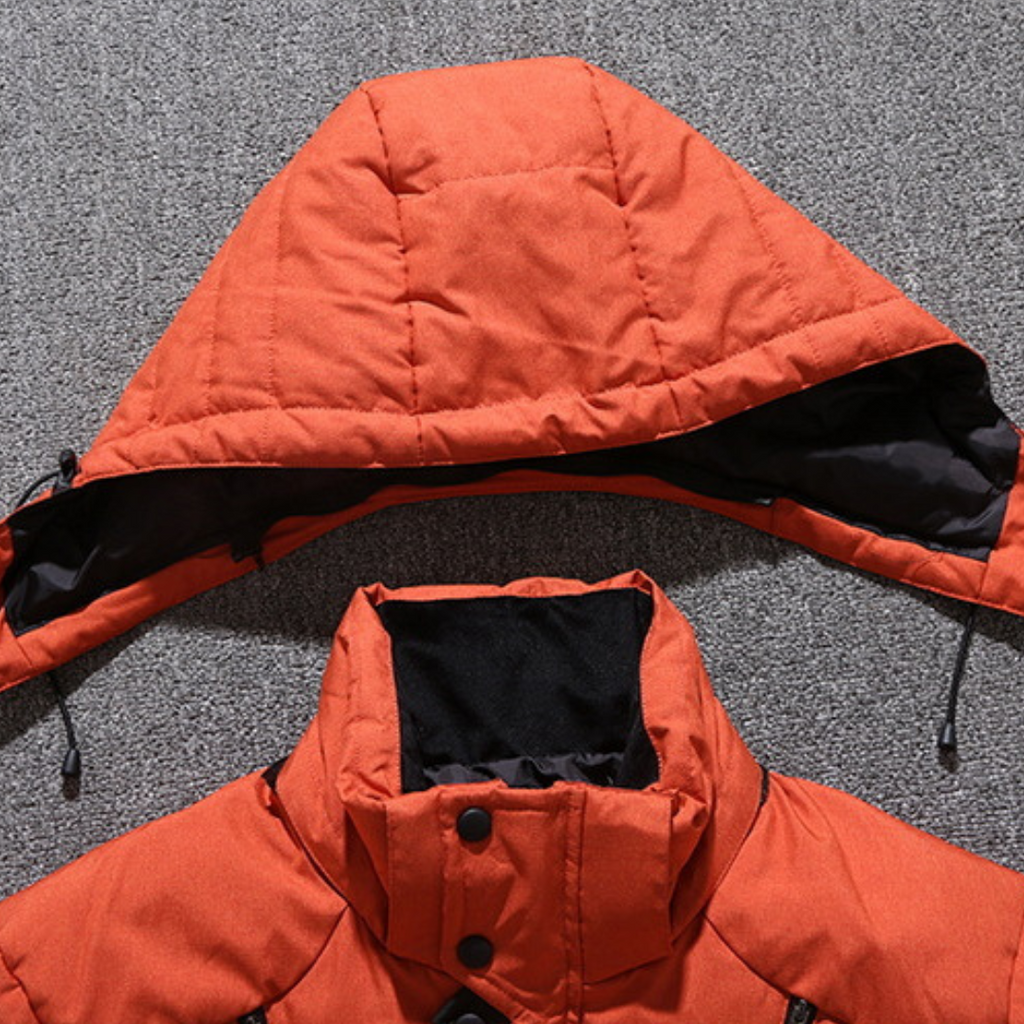 Pánská parka s izolací pro zimu, stylový design ideální pro městské a outdoorové aktivity, dostupná v 3