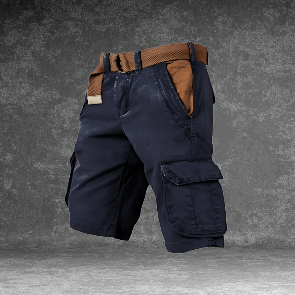 Pánské cargo šortky s více kapsami, lehký a prodyšný design ideální pro outdoorové aktivity a každod 6