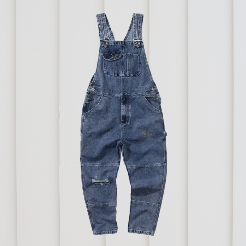 Pánské zelené dungarees s nastavitelnými popruhy a funkčními kapsami, ideální pro pracovní i volno 5