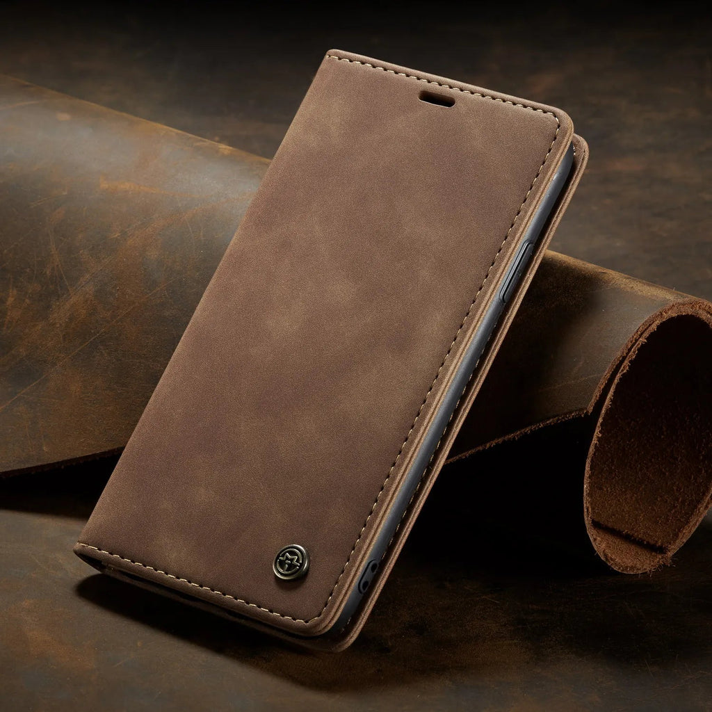 Peněženka 2 v 1 pro Samsung Galaxy s přihrádkami na karty – umělá kůže, různé barvy 6