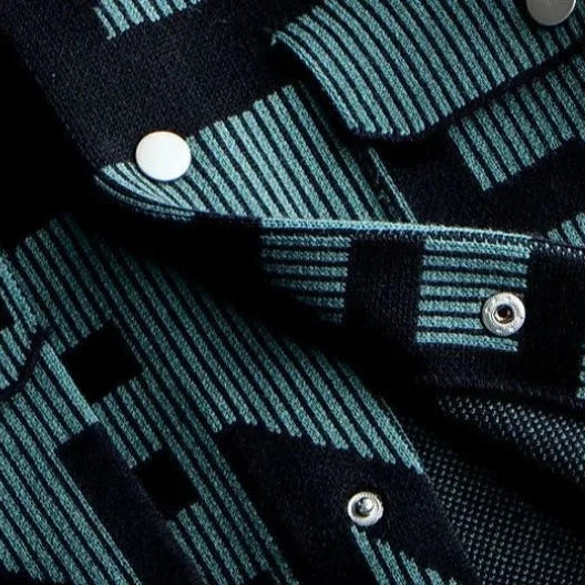 Pletený kardigan ve vintage stylu se zapínáním na knoflíky – měkká a pohodlná látka – volný střih – klasický design pro ženy 3