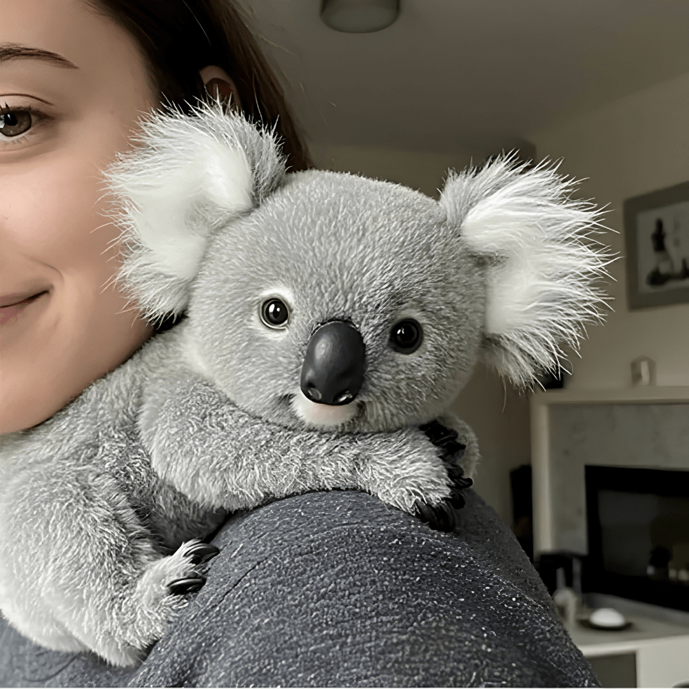 Plyšová hračka koala se zátěží pro uklidňující pohodlí – měkké mazlivé zvířátko 2