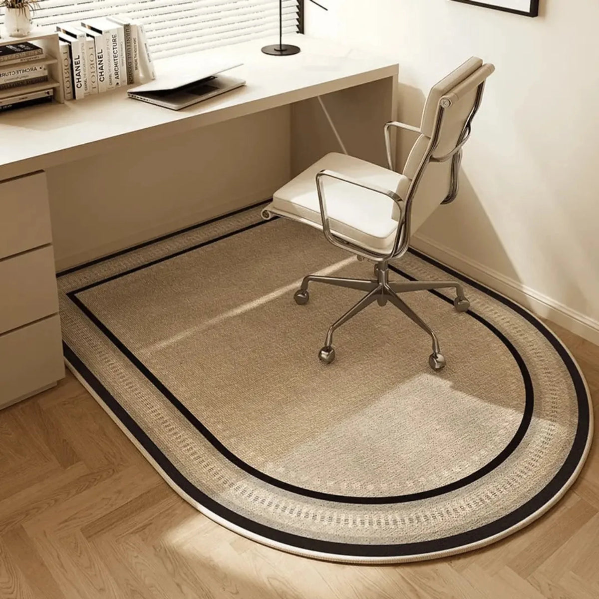 Podložka pod židli s protiskluzovou funkcí a geometrickým vzorem, rozměry 80x160cm 3