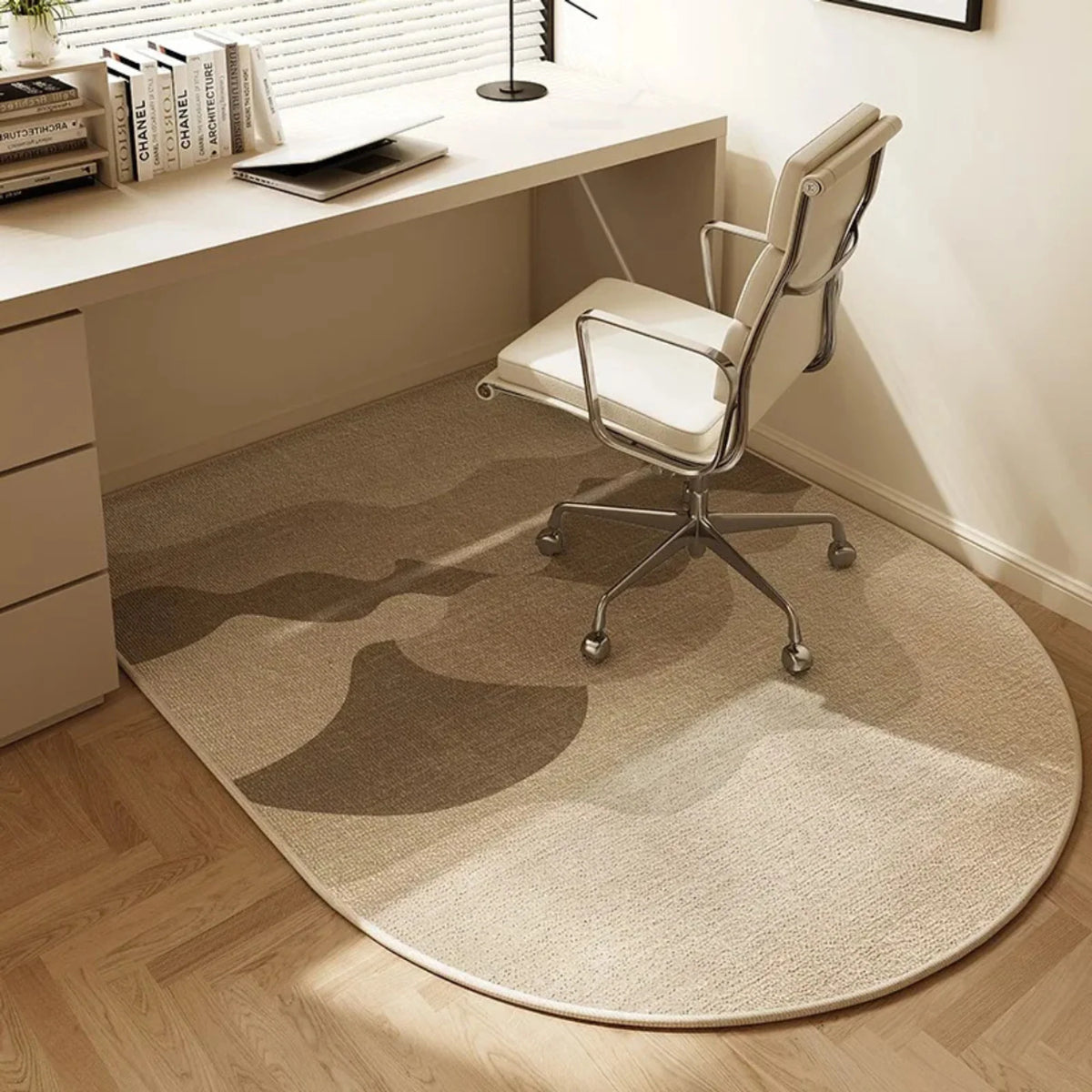 Podložka pod židli s protiskluzovou funkcí a geometrickým vzorem, rozměry 80x160cm 4