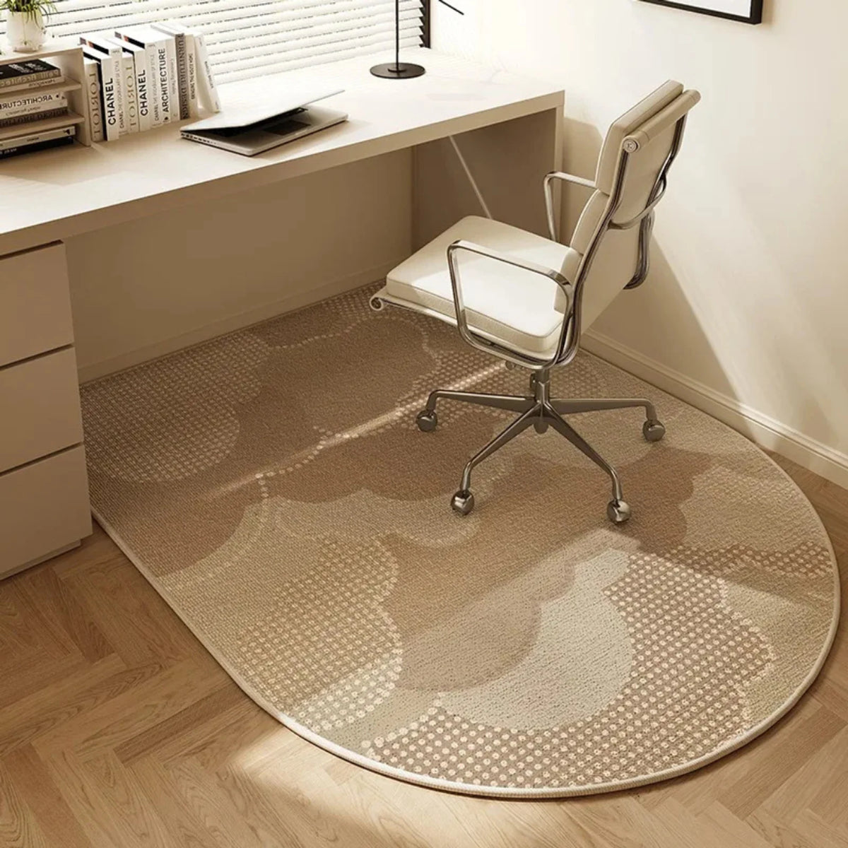 Podložka pod židli s protiskluzovou funkcí a geometrickým vzorem, rozměry 80x160cm 5