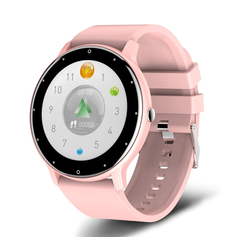 Pokročilé fitness chytré hodinky s monitorováním tepové frekvence a voděodolností IP67 – sledování spánku a sportu, 1,3palcový barevný HD displej 2