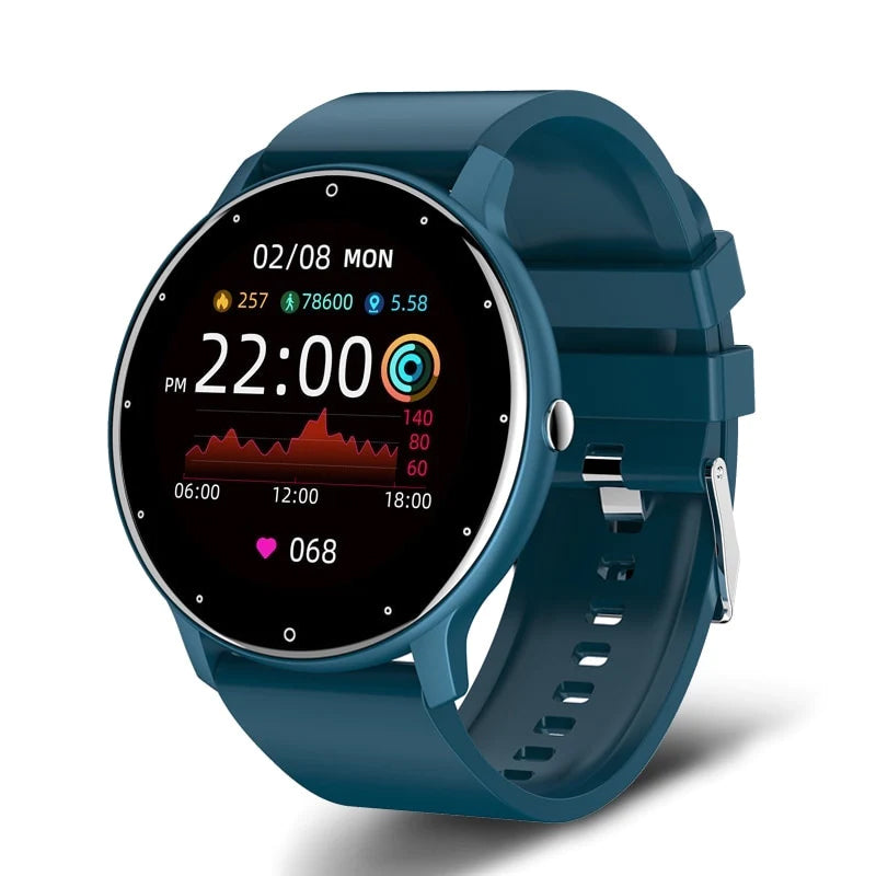Pokročilé fitness chytré hodinky s monitorováním tepové frekvence a voděodolností IP67 – sledování spánku a sportu, 1,3palcový barevný HD displej 7