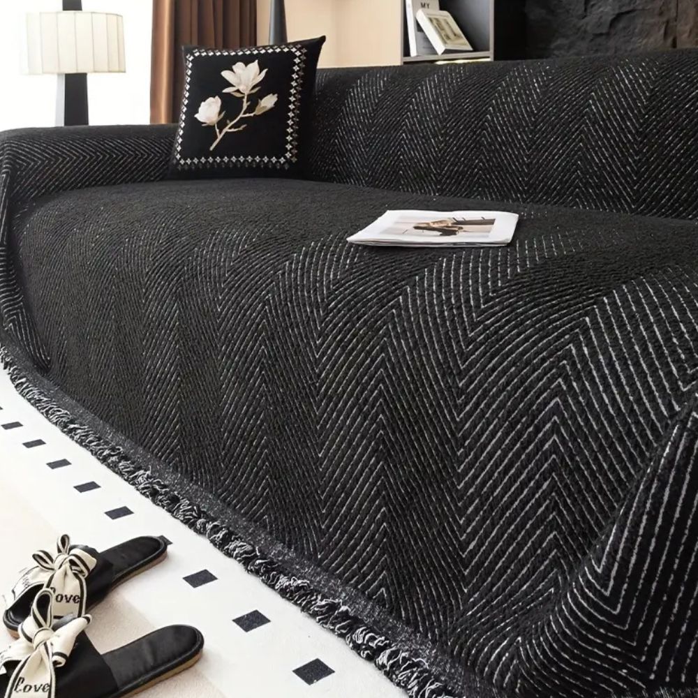 Potah na sedačku s protiskluzovou úpravou a voděodolnou tkaninou ve stylovém designu pr 0