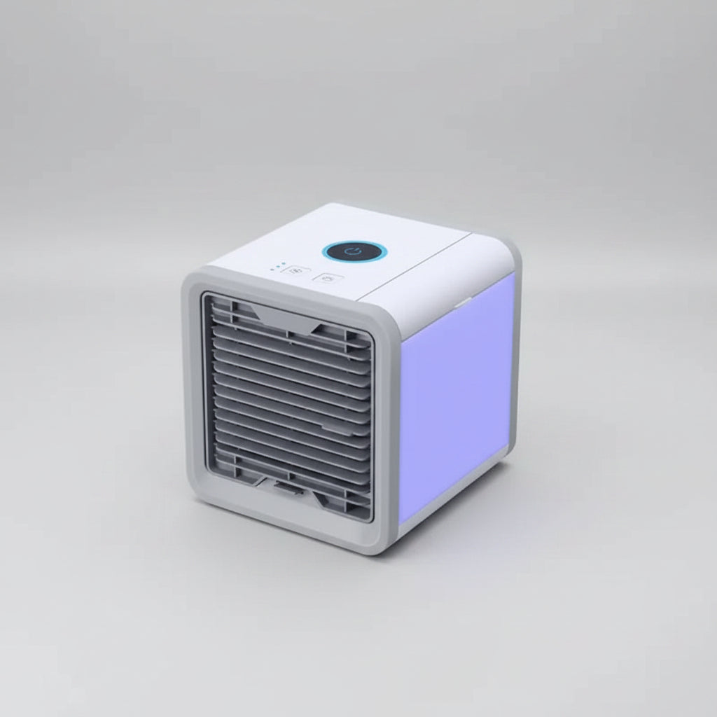 Přenosná odpařovací klimatizace s USB napájením, kompaktní design pro osobní chlazení, ide 0