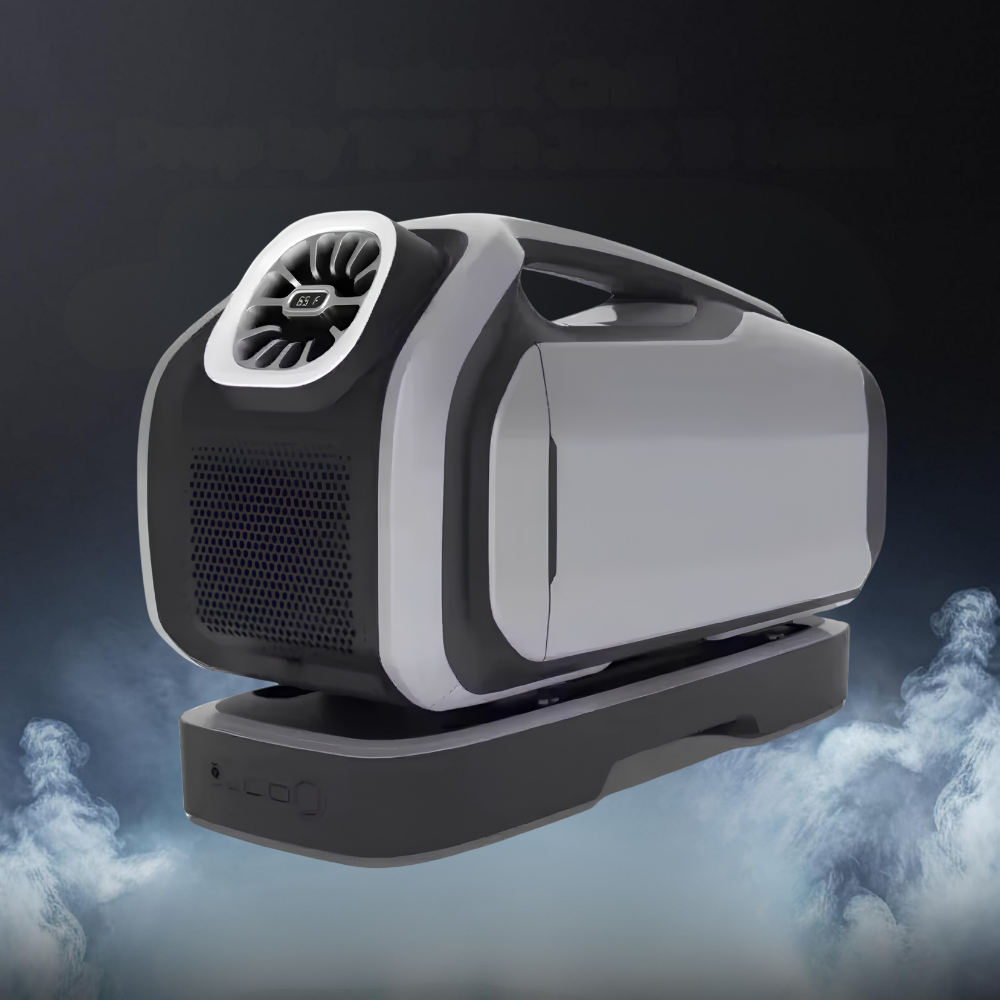Přenosná klimatizace s dobíjecí baterií – kompaktní venkovní chladicí ventilátor pro kempování a cestování 0