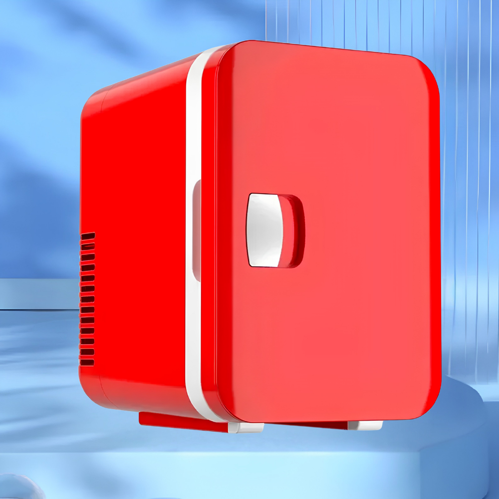 Přenosná mini lednička s duálním napájením – 6l kompaktní lednička pro péči o pleť a kosmetiku 0