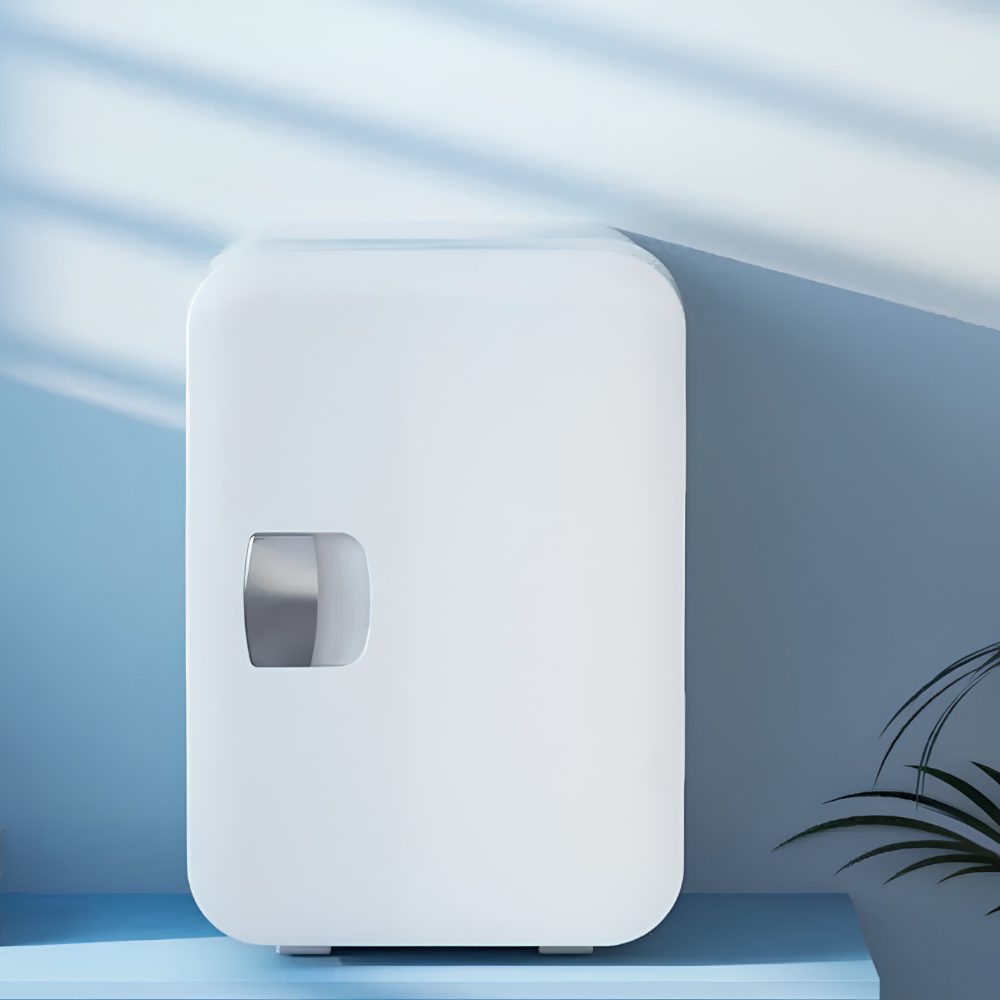 Přenosná mini lednička s duálním napájením – 6l kompaktní lednička pro péči o pleť a kosmetiku 5