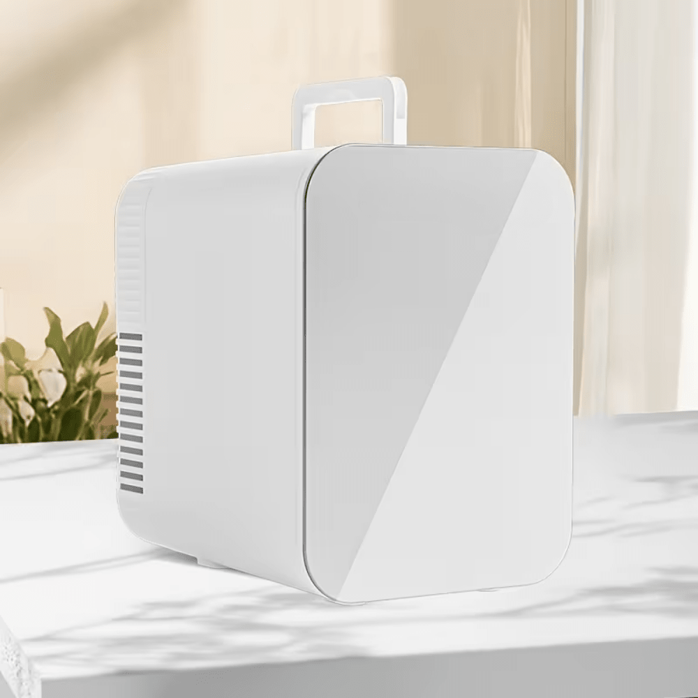 Přenosná mini lednička s funkcí chlazení a ohřevu – kompaktní cestovní chladnička napájená z USB pro domácnost i kancelář 2