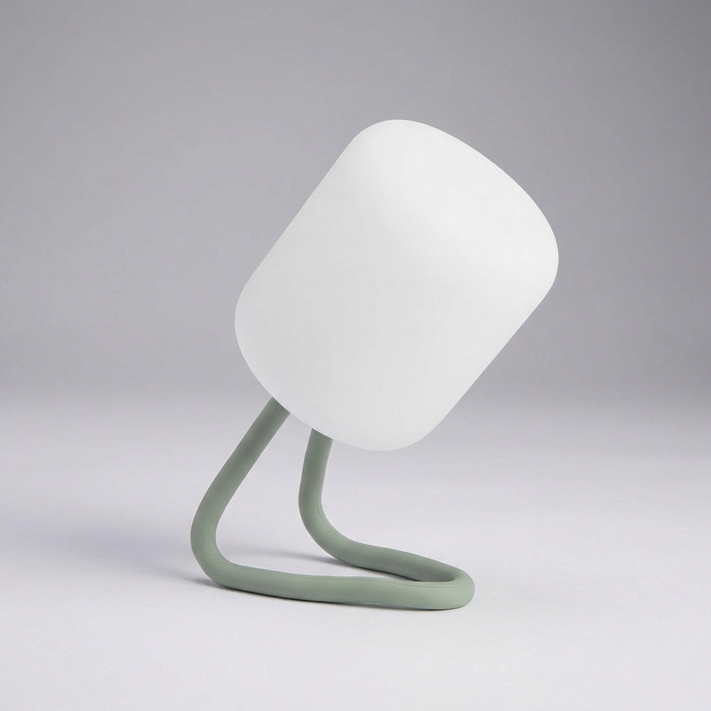 Přenosné LED noční světlo s jemným ambientním světlem – kompaktní design na baterie – zelená a modrá varianta 0