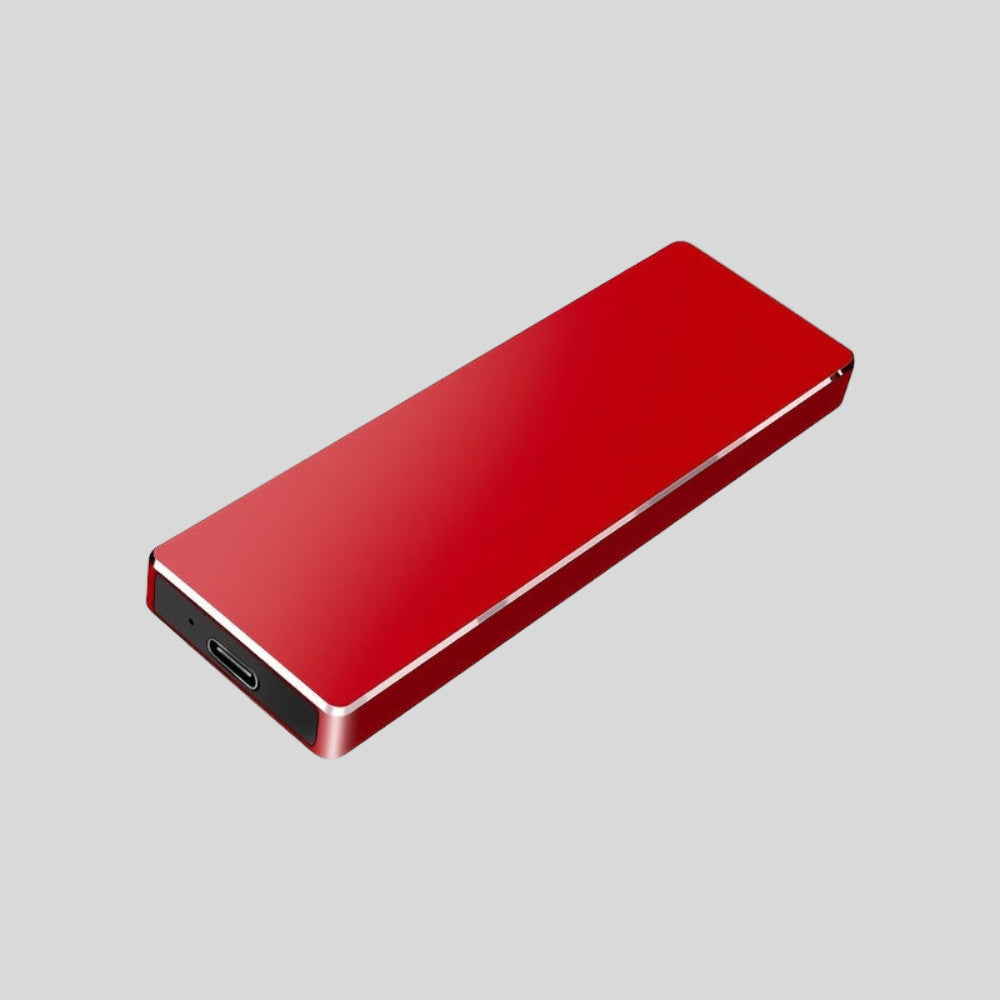 Přenosný 1TB externí SSD – tenký design s rychlým přenosem dat přes USB pro fotografie a dokumenty 1