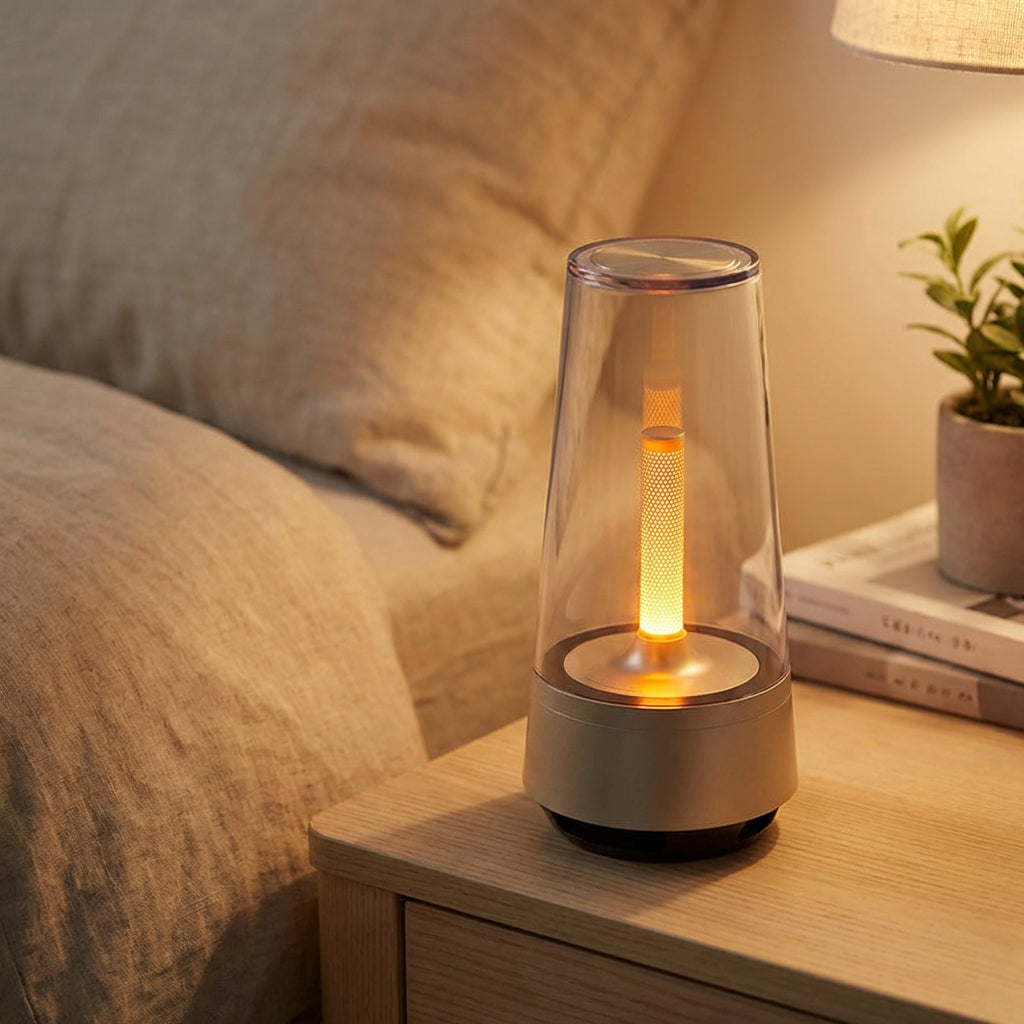 Přenosný Bluetooth reproduktor s nastavitelným LED osvětlením a vylepšenými basy – ideální pro domácnost i volný čas 0
