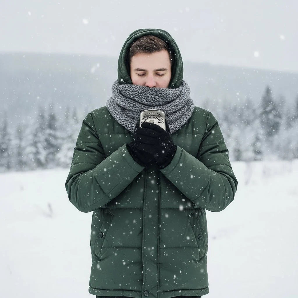 Přenosný ohřívač rukou s hliníkovým designem, dlouhá doba ohřevu až 12 3