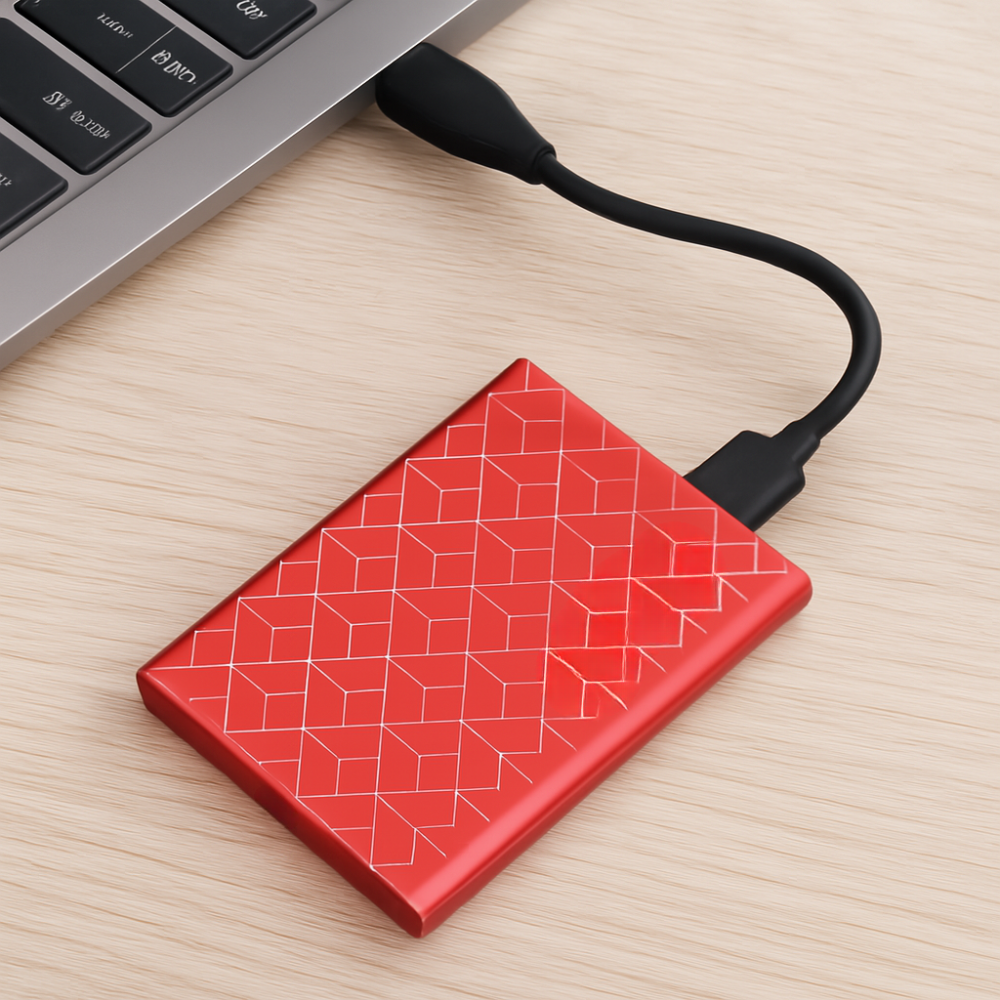 Přenosný SSD disk s rychlým přenosem dat a odolným hliníkovým pouzdrem – kompaktní a lehký design 3