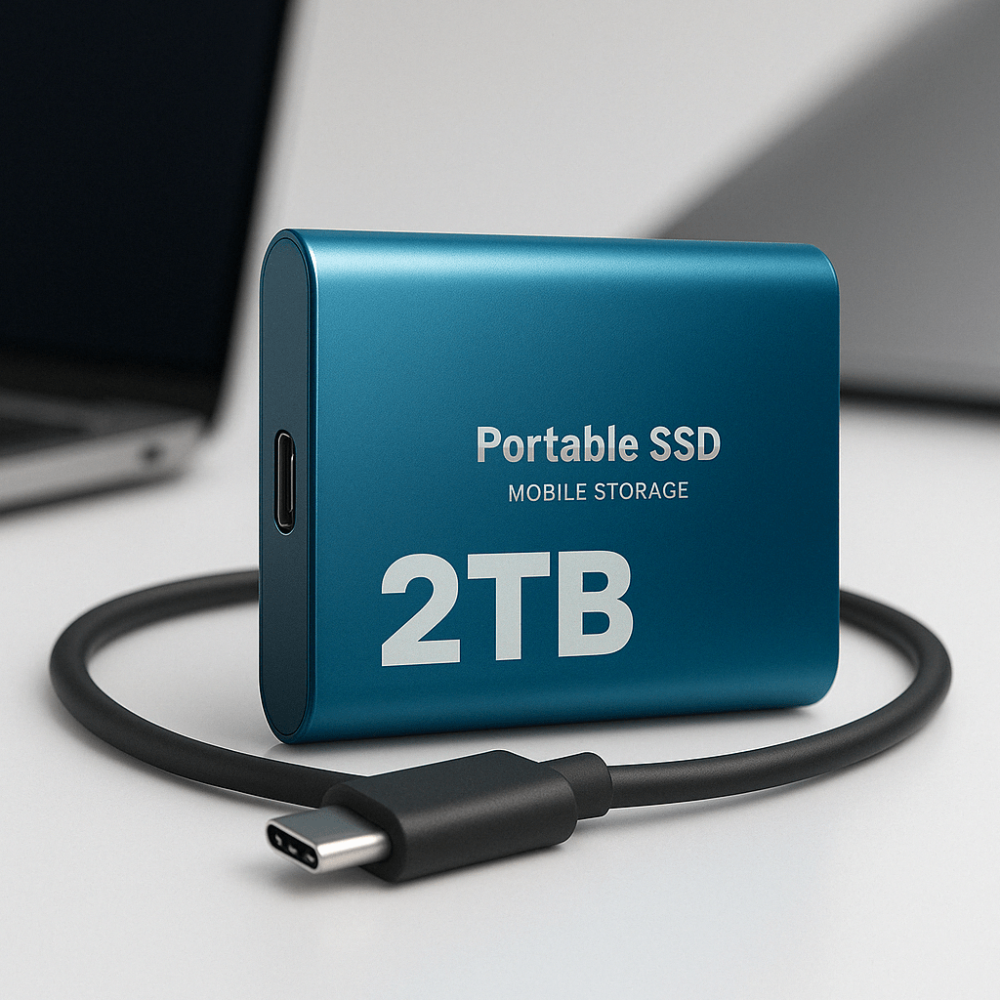 Přenosný SSD s rozhraním USB C – vysokorychlostní externí zálohovací disk 1