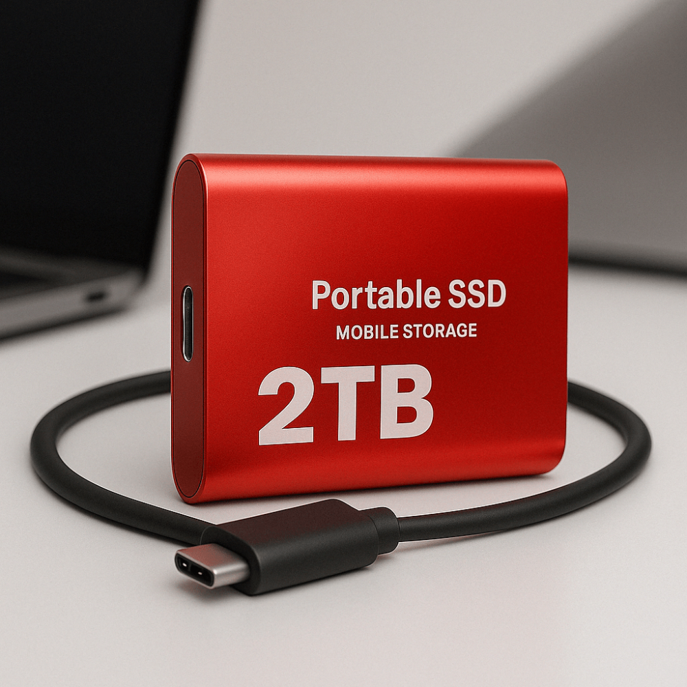 Přenosný SSD s rozhraním USB C – vysokorychlostní externí zálohovací disk 2