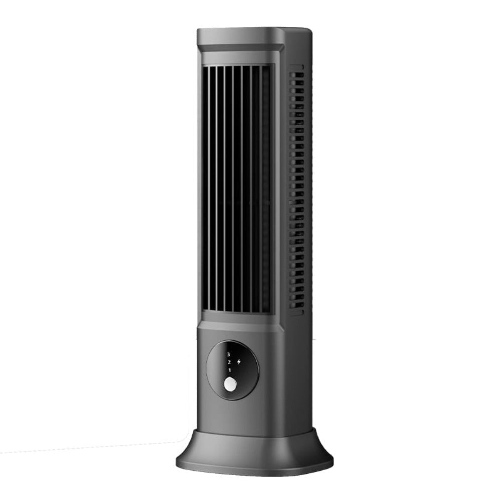 Přenosný věžový ventilátor s dobíjecí funkcí a energeticky úsporným designem, ideální pro domác 2