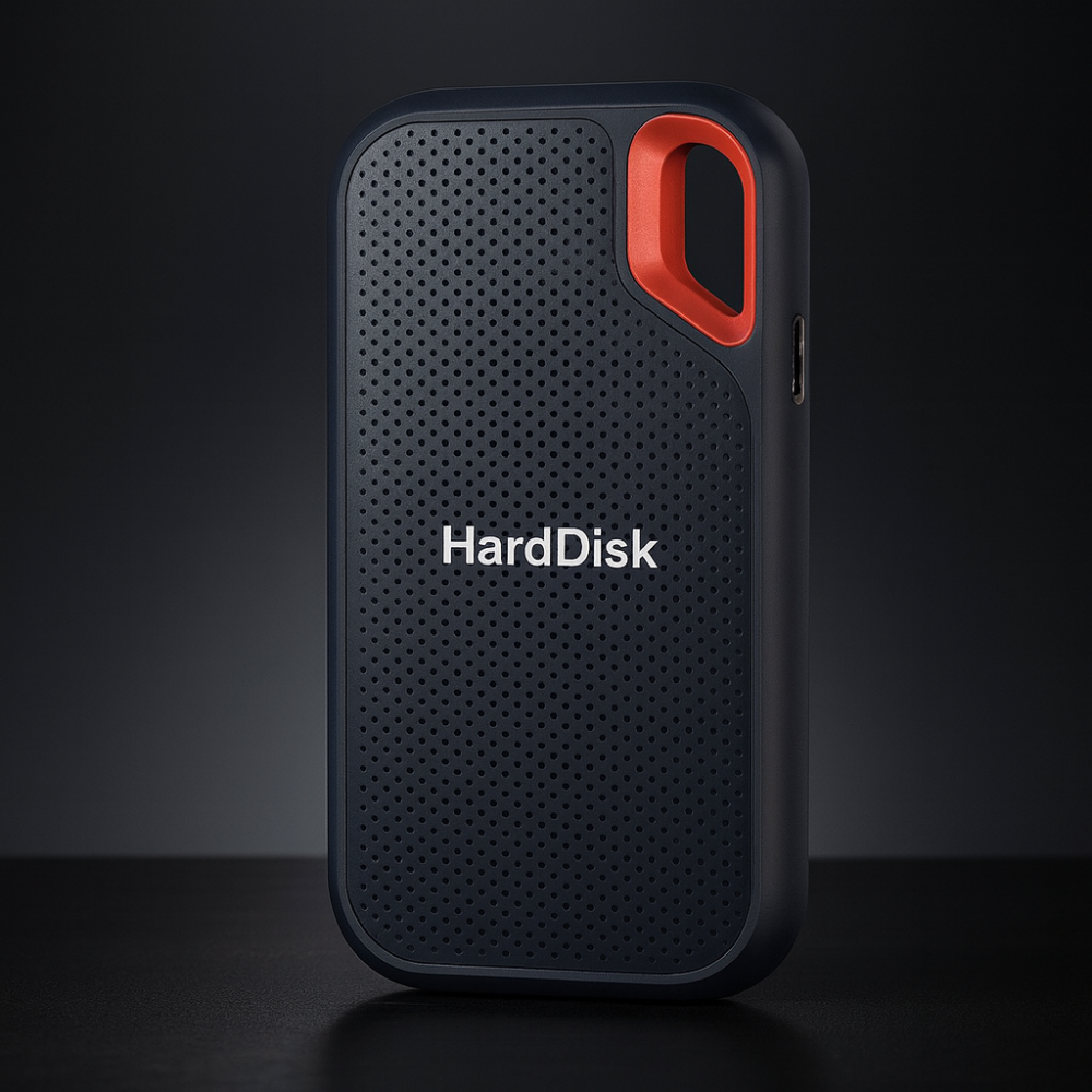Přenosný externí SSD disk s kapacitou 256 TB s rychlým přenosem dat a robustním provedením 0