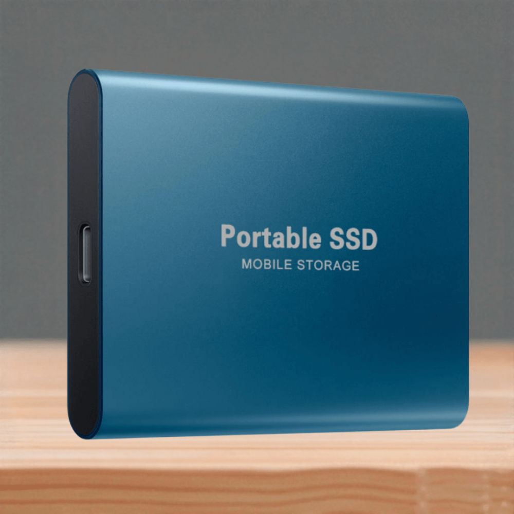 Přenosný externí SSD disk s vysokorychlostním USB-C a vodotěsným provedením 0