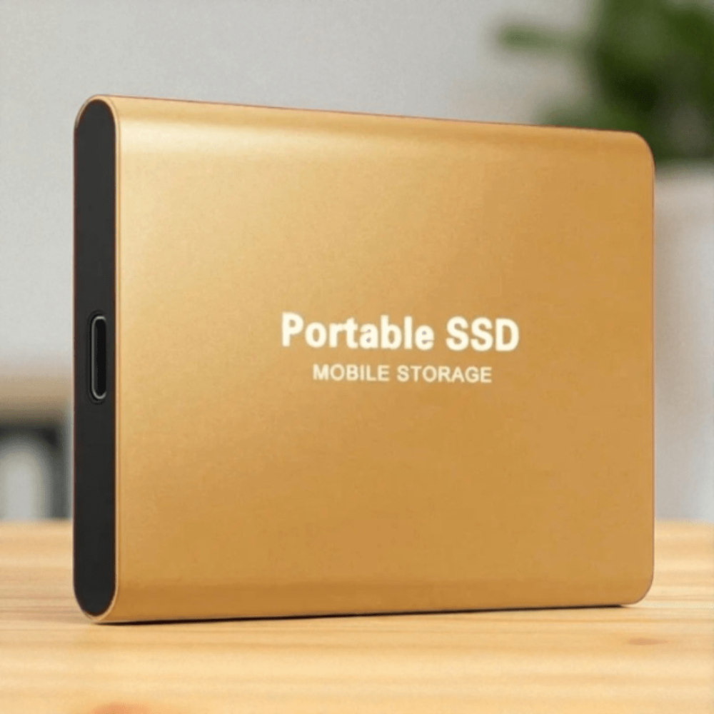 Přenosný externí SSD disk s vysokorychlostním USB-C a vodotěsným provedením 4