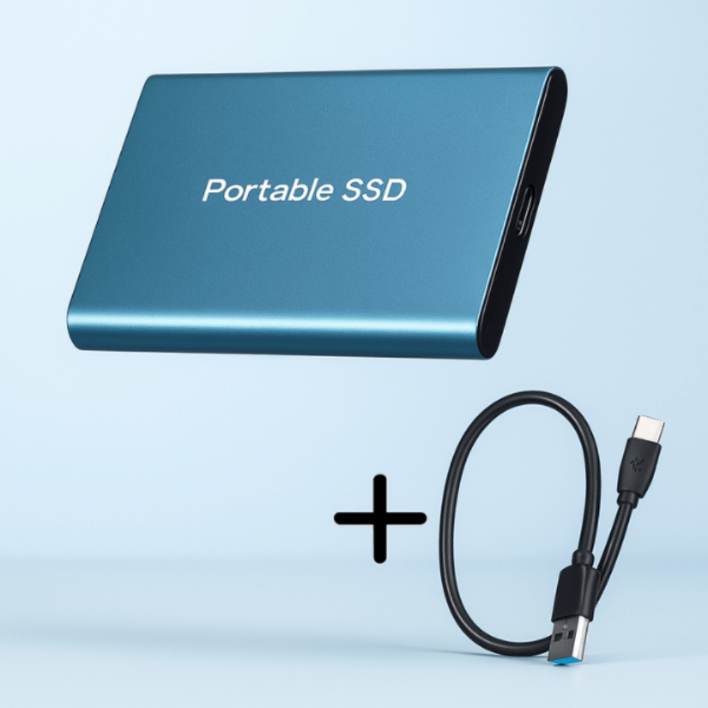 Přenosný externí SSD disk s vysokorychlostním USB-C a vodotěsným provedením 6