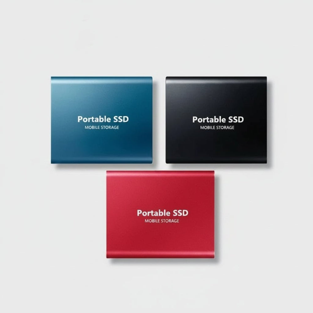 Přenosný externí SSD disk s vysokorychlostním přenosem dat přes USB C – kompaktní a nárazuvzdorný úložný disk 3
