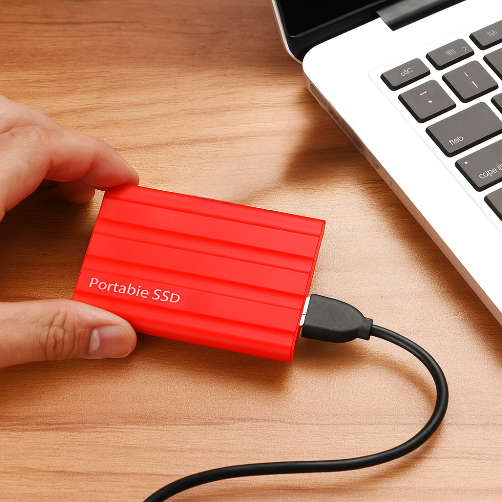 Přenosný externí SSD pevný disk s kapacitou až 8 TB – rychlé a spolehlivé úložiště dat pro notebooky a stolní počítače 1